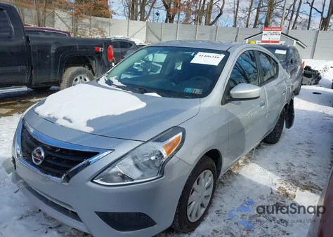 2017 Nissan Versa 1.6 Sv из США, поврежденный, VIN 3N1CN7APXHK450006